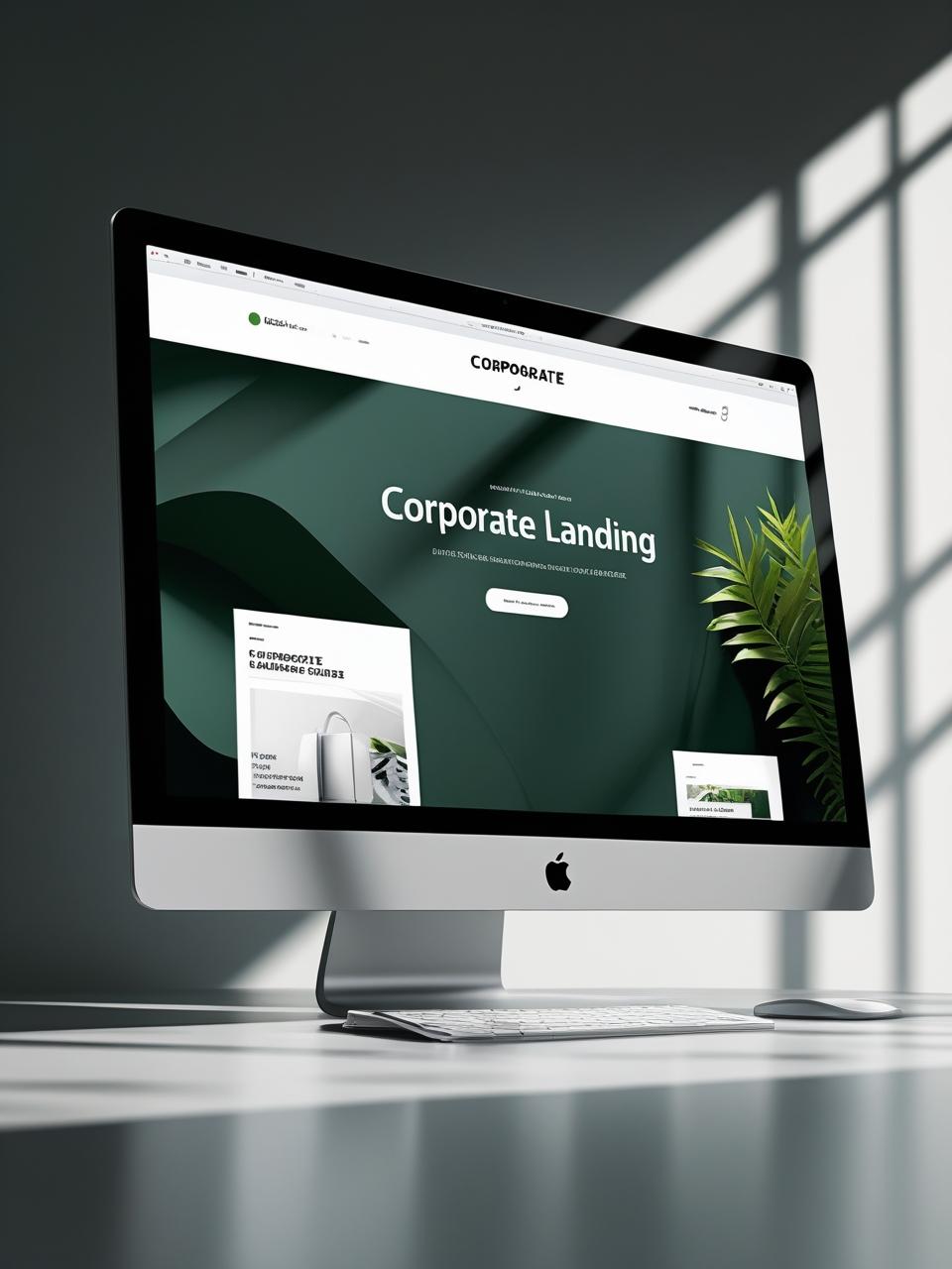 Landing page corporativa